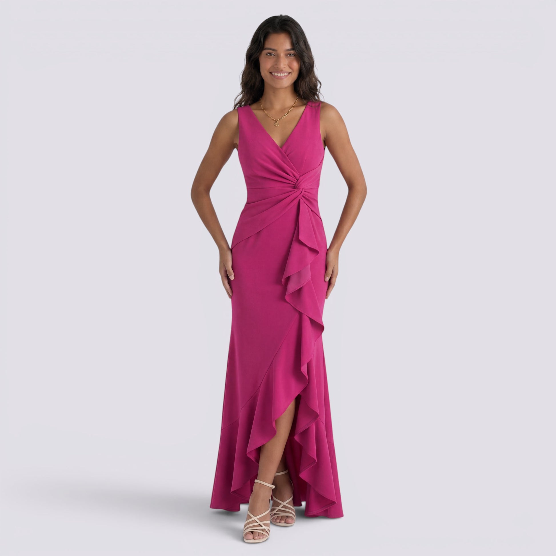 Vestido Largo Fiesta Mujer