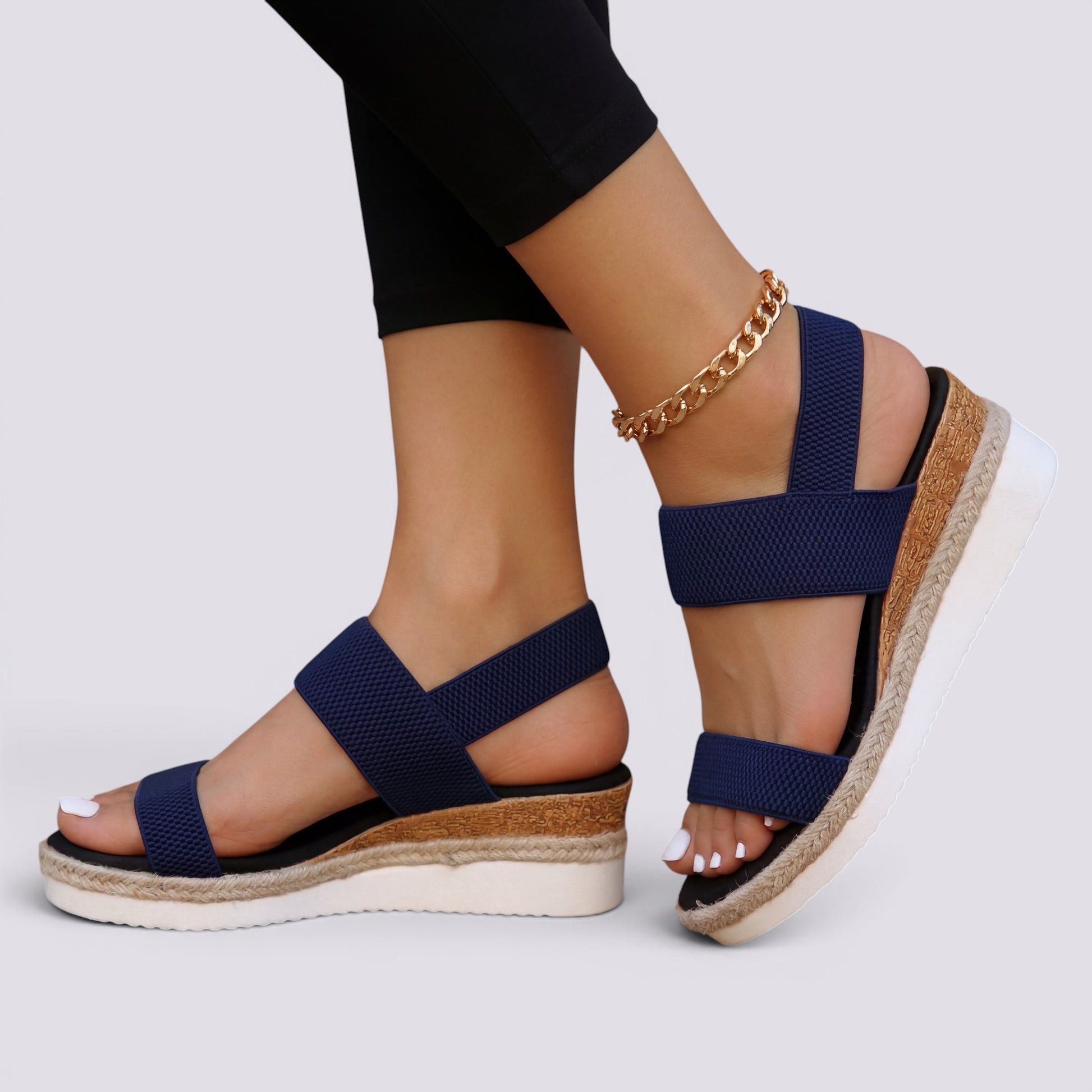 Sandalias Cuña Mujer Verano