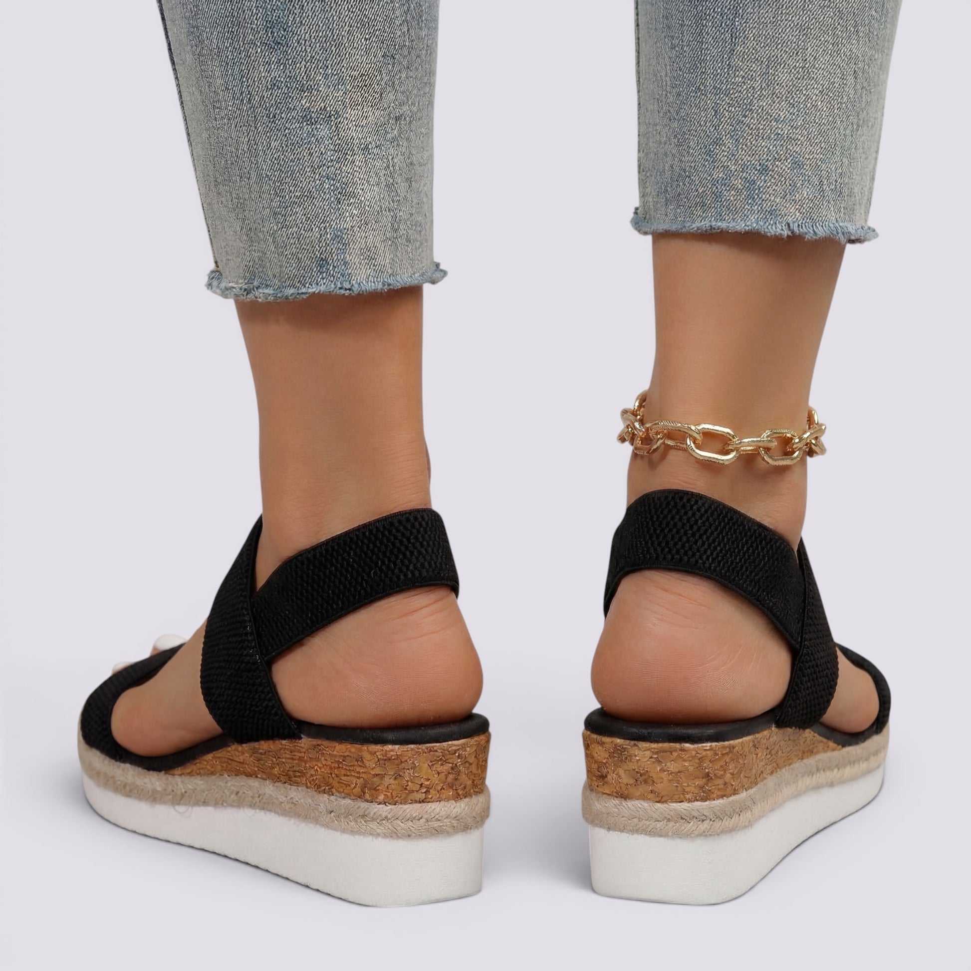 Sandalias Cuña Mujer Verano