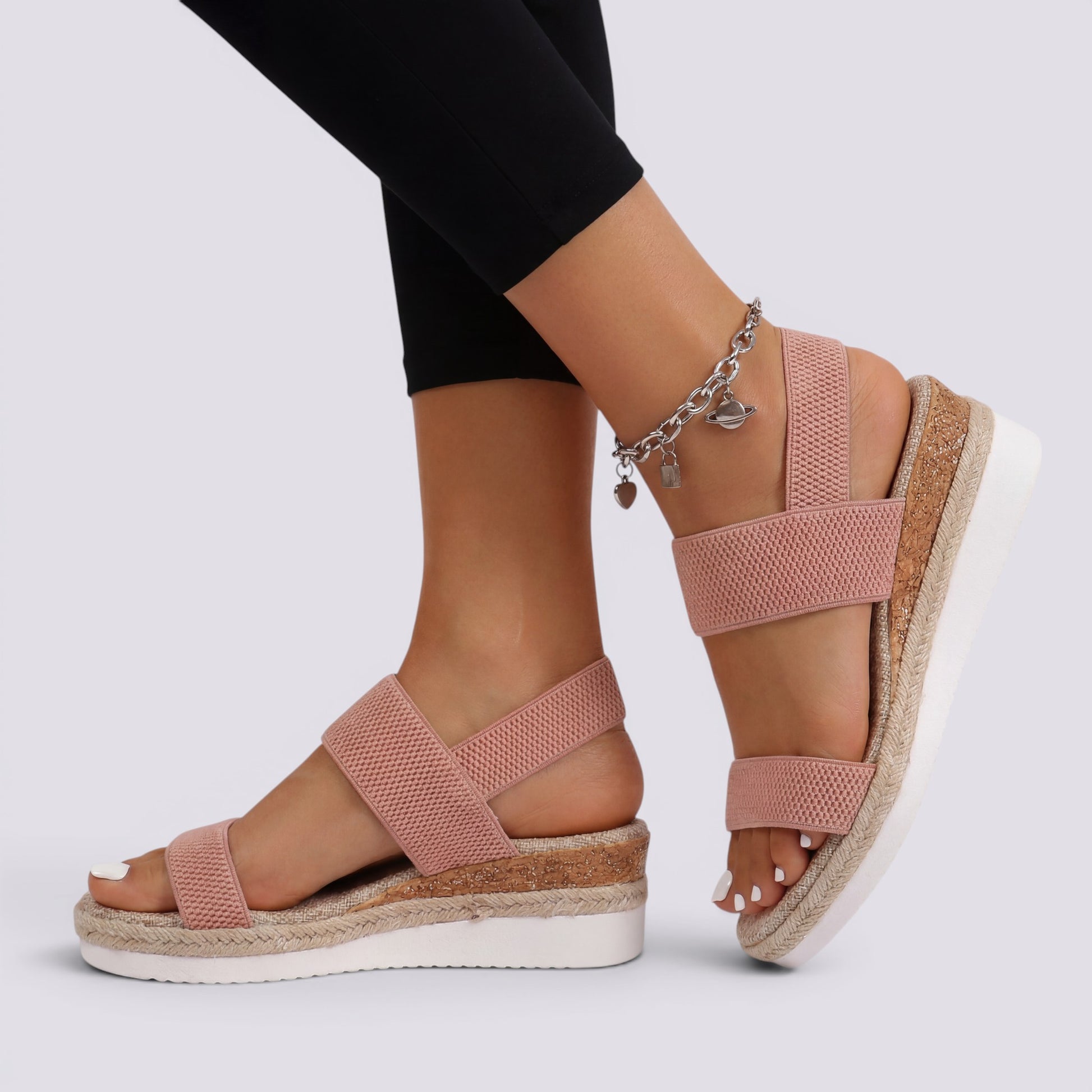 Sandalias Cuña Mujer Verano