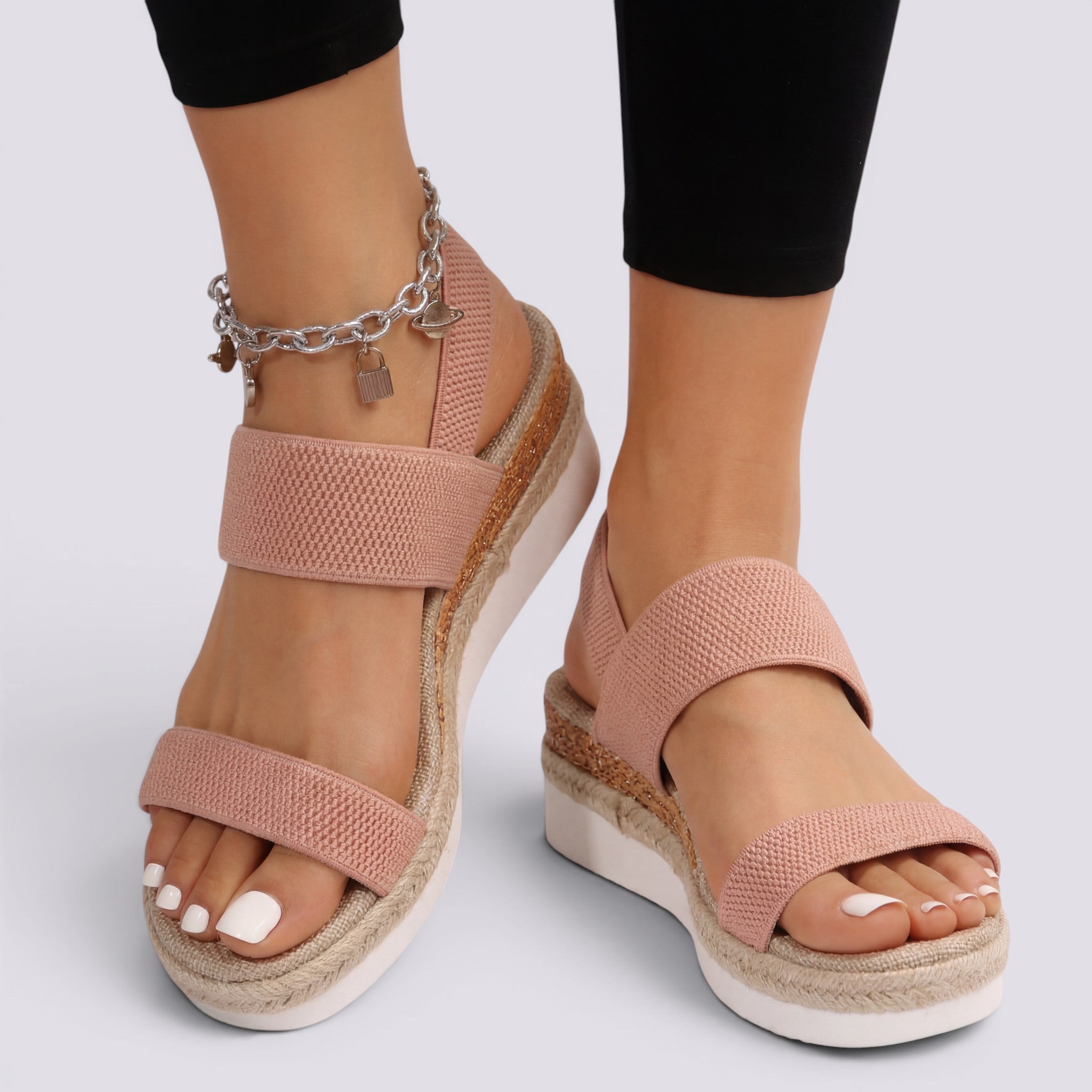 Sandalias Cuña Mujer Verano