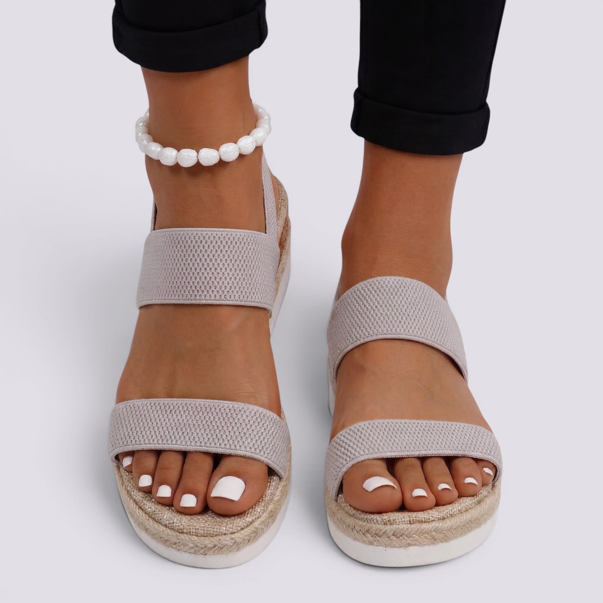 Sandalias Cuña Mujer Verano