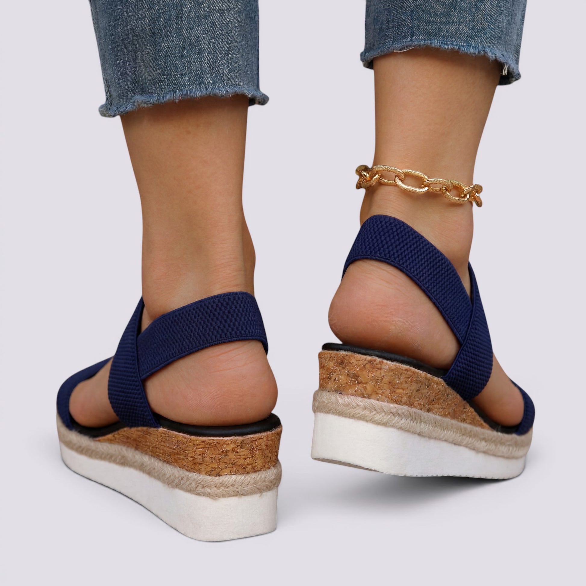 Sandalias Cuña Mujer Verano