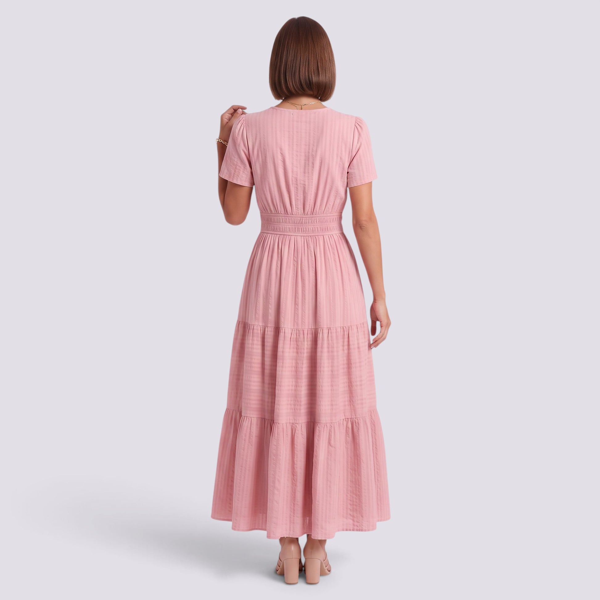Vestido Largo Mujer Verano con Bolsillos