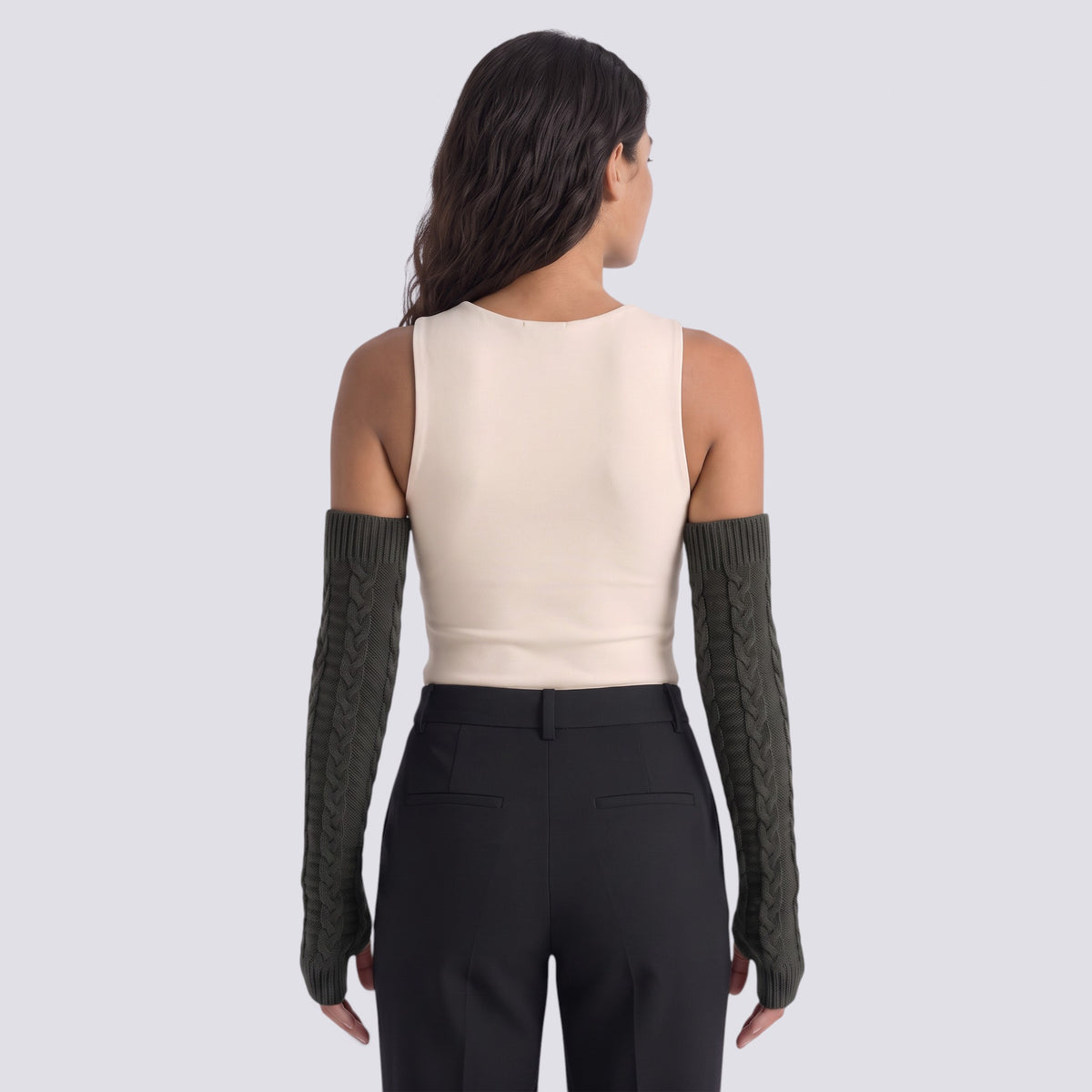 Guantes Largos Mujer Sin Dedos