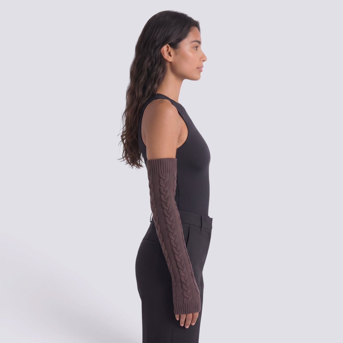 Guantes Largos Mujer Sin Dedos