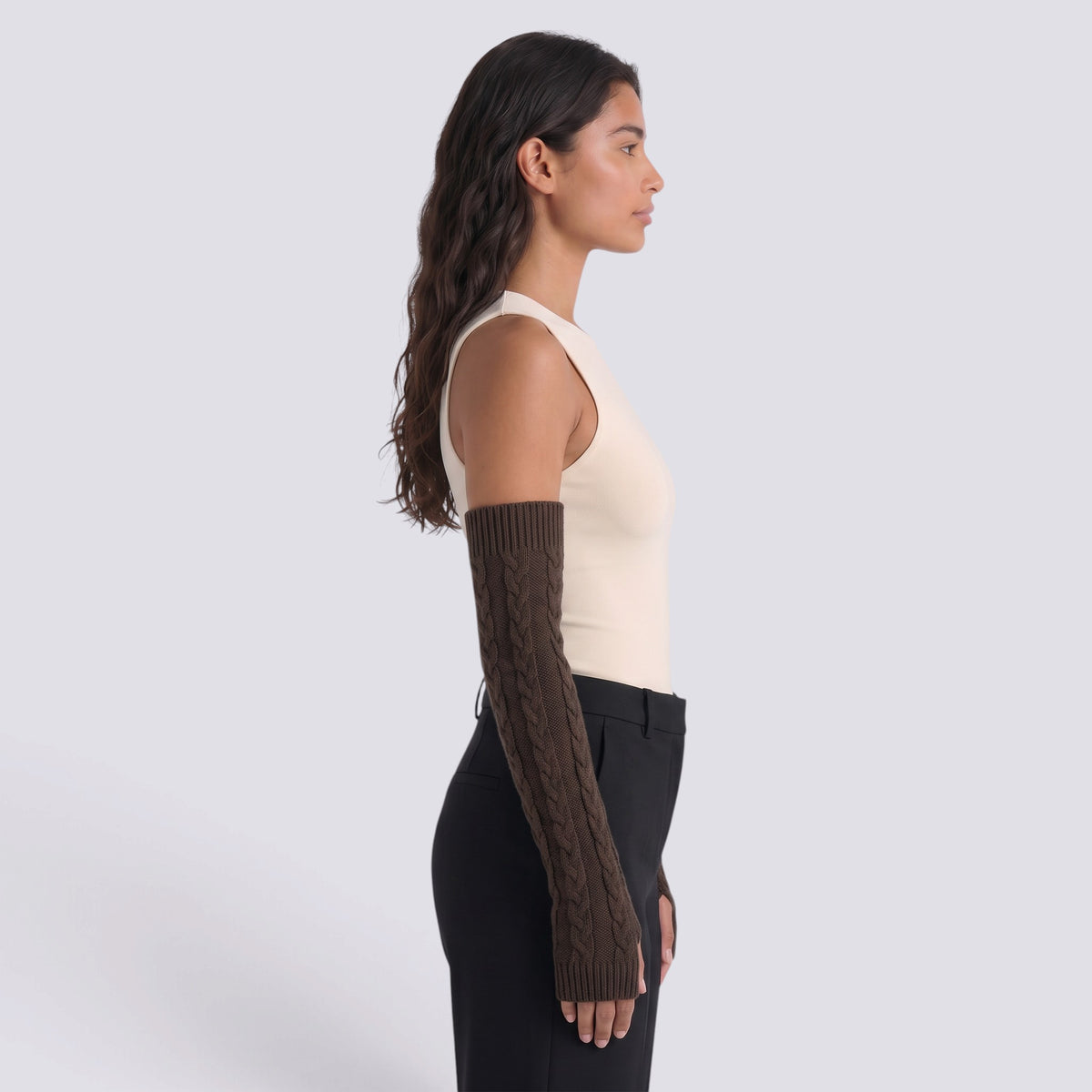 Guantes Largos Mujer Sin Dedos