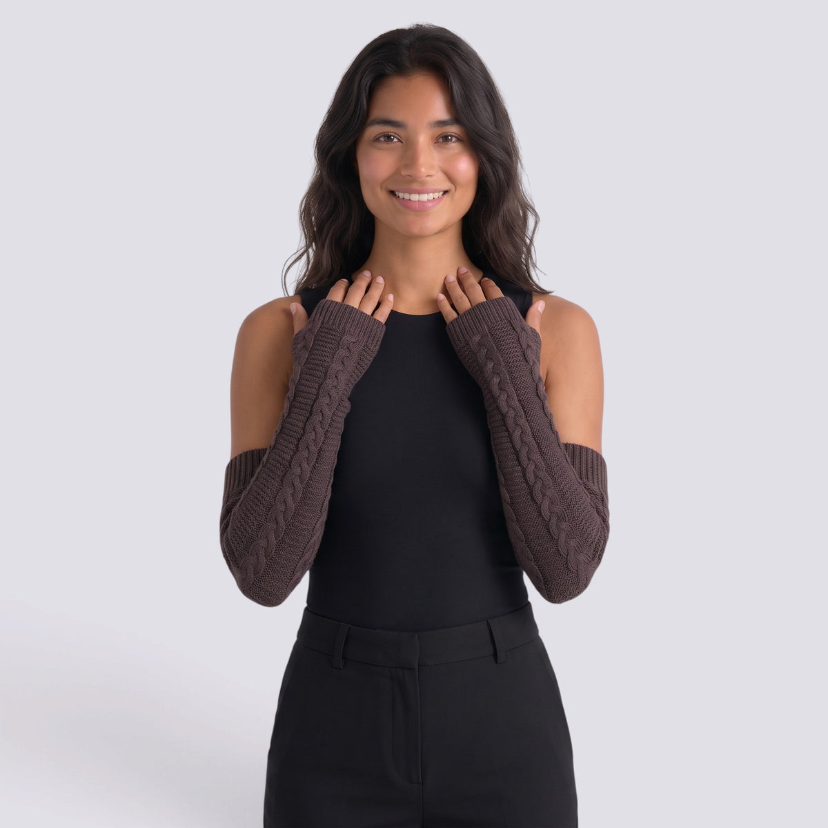 Guantes Largos Mujer Sin Dedos
