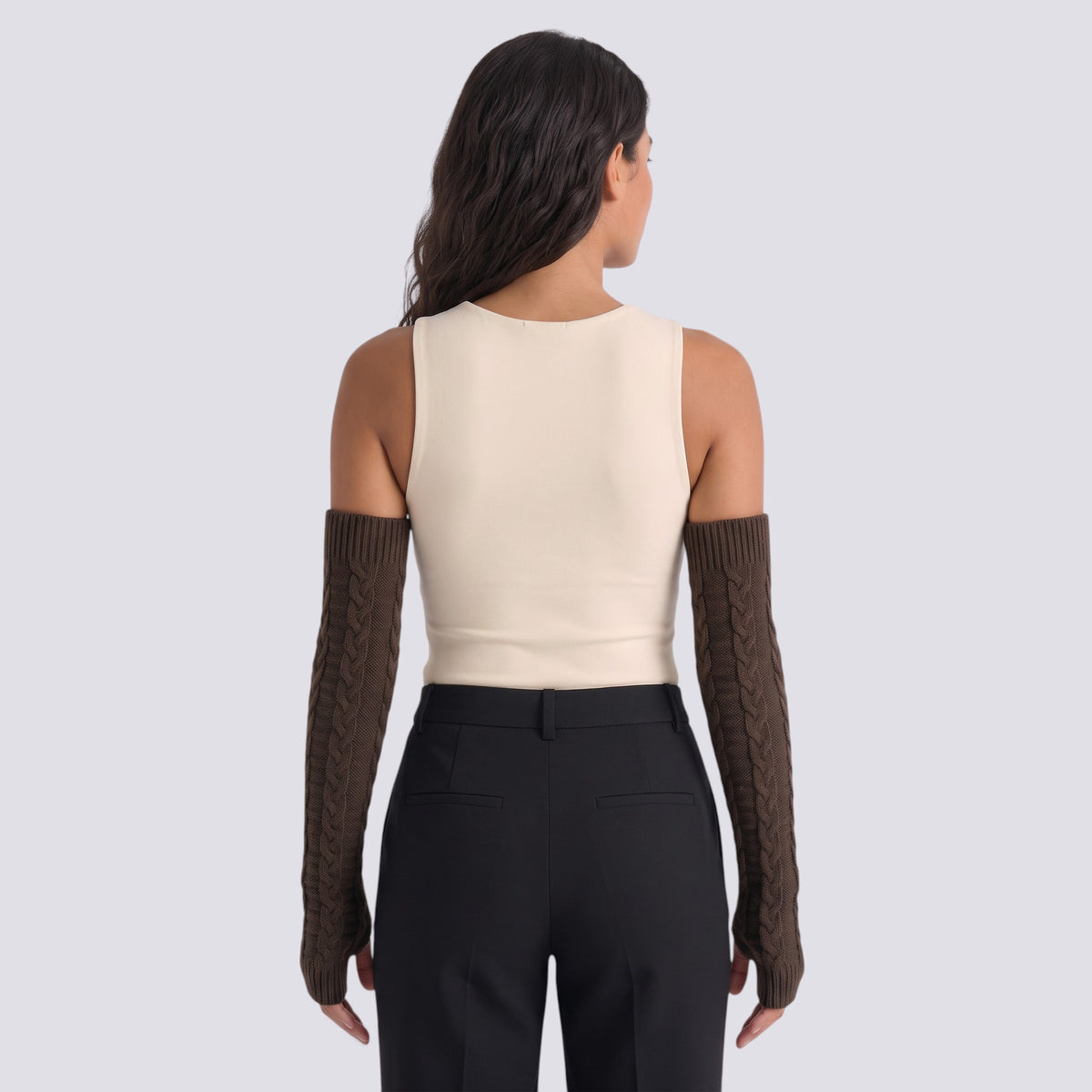 Guantes Largos Mujer Sin Dedos