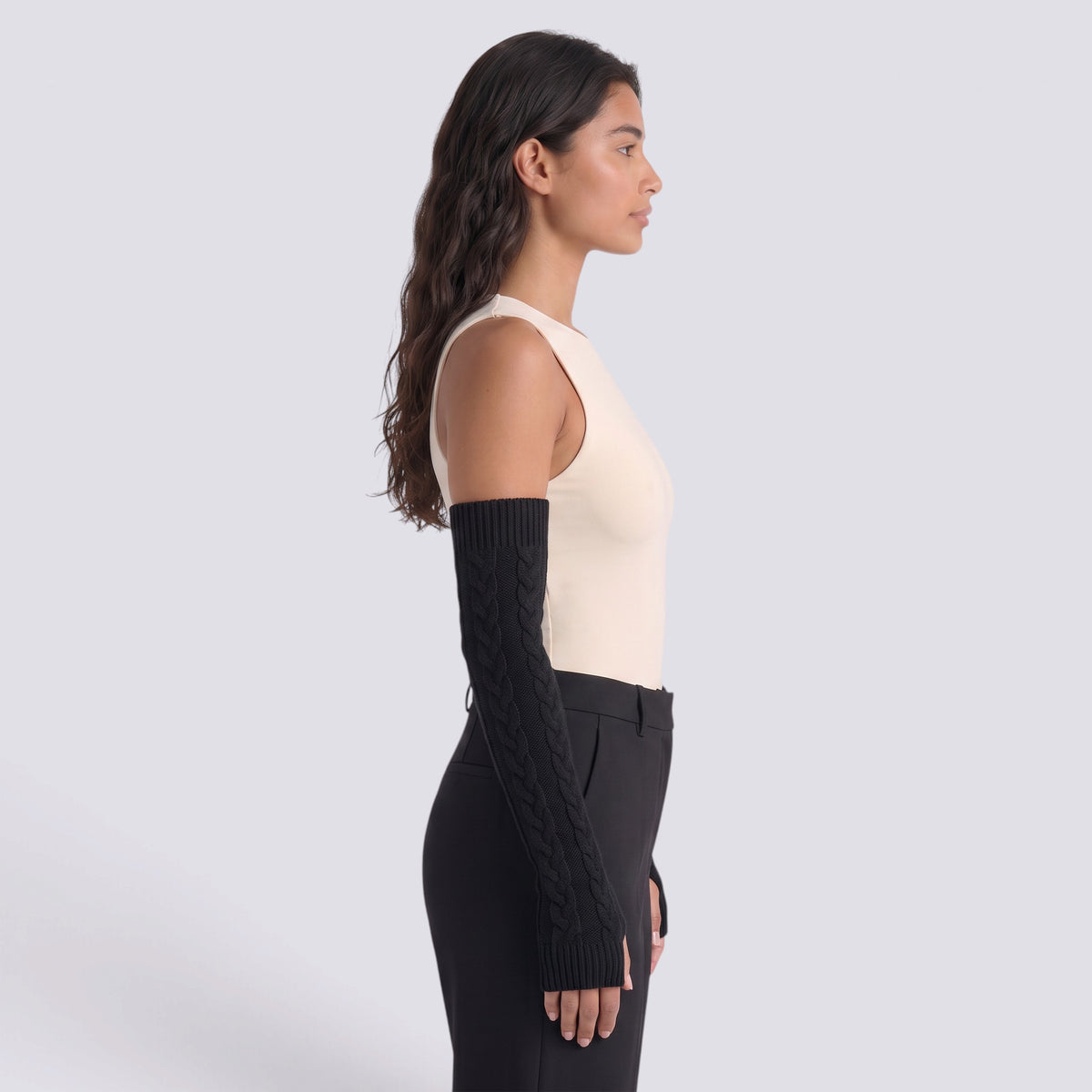 Guantes Largos Mujer Sin Dedos