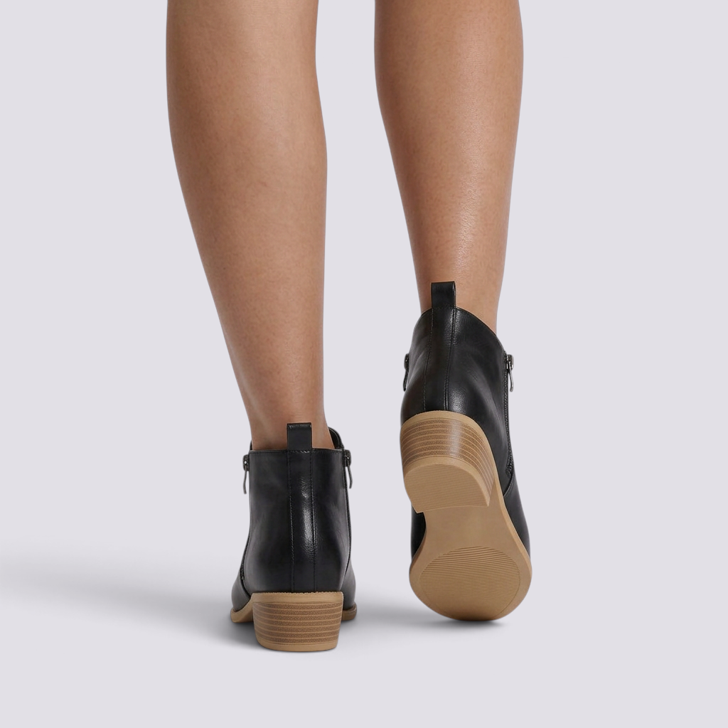Botines Mujer - Negro Back