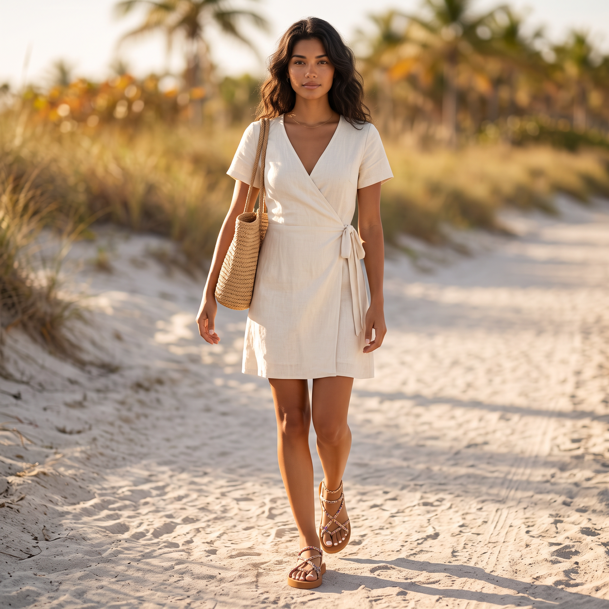 Sandalias Planas Mujer Verano Casual Cómodas - lifestyle beach