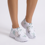 Zapatillas Mariposas Verde - Frontal