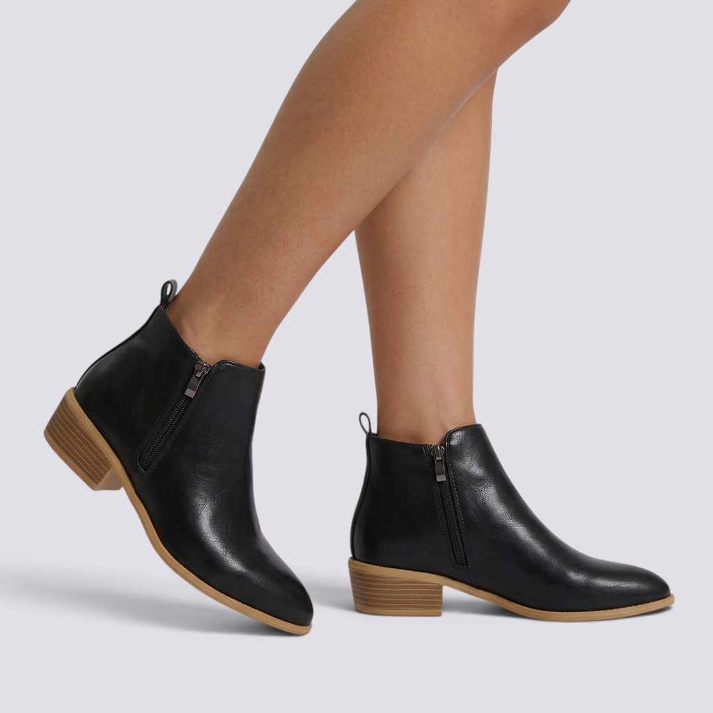 Botines Mujer - Negro Side