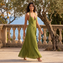 Vestido Largo Mujer Halter Espalda Descubierta - Lifestyle