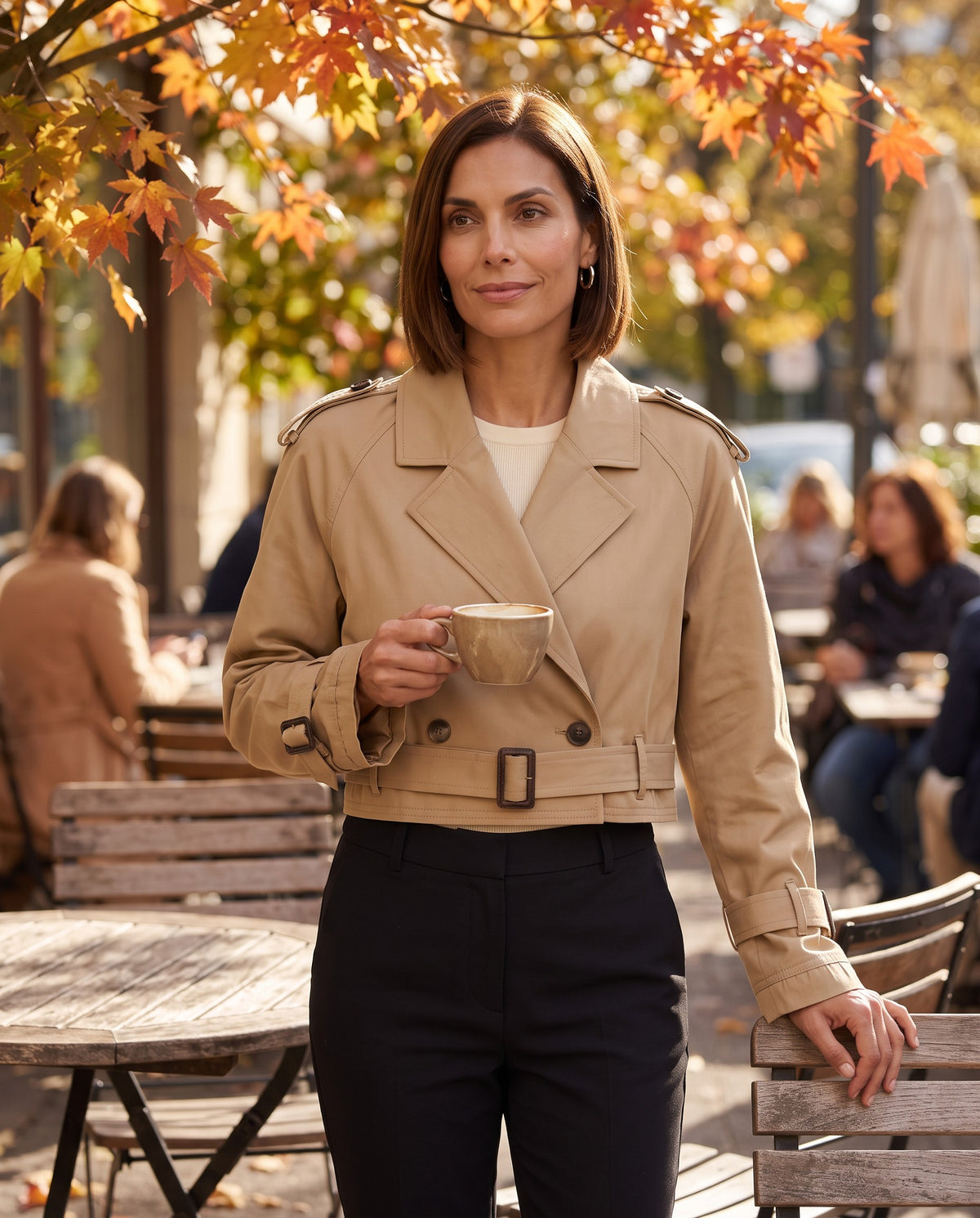 Chaqueta Cortavientos Mujer Corte Corto - Lifestyle