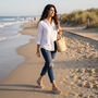 Sandalias Cuña Mujer Verano - lifestyle beach
