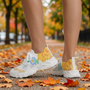 Zapatillas Deportivas Mujer Estampado Floral Flying-Woven - Lifestyle