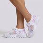 Zapatillas Mariposas Rosa Claro - Lateral