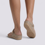 Sandalias Chancla Cuña Mujer Antideslizante - Gris - Trasera