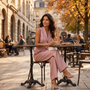 Conjunto Chaleco Sin Mangas Mujer Pantalon Ancho - Lifestyle