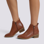 Botines Mujer - Marrón Side