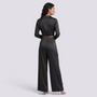 Conjunto Cruzado Mujer Pantalón Palazzo - Black Back