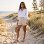 Sandalias Mujer Cuña Plataforma - lifestyle beach
