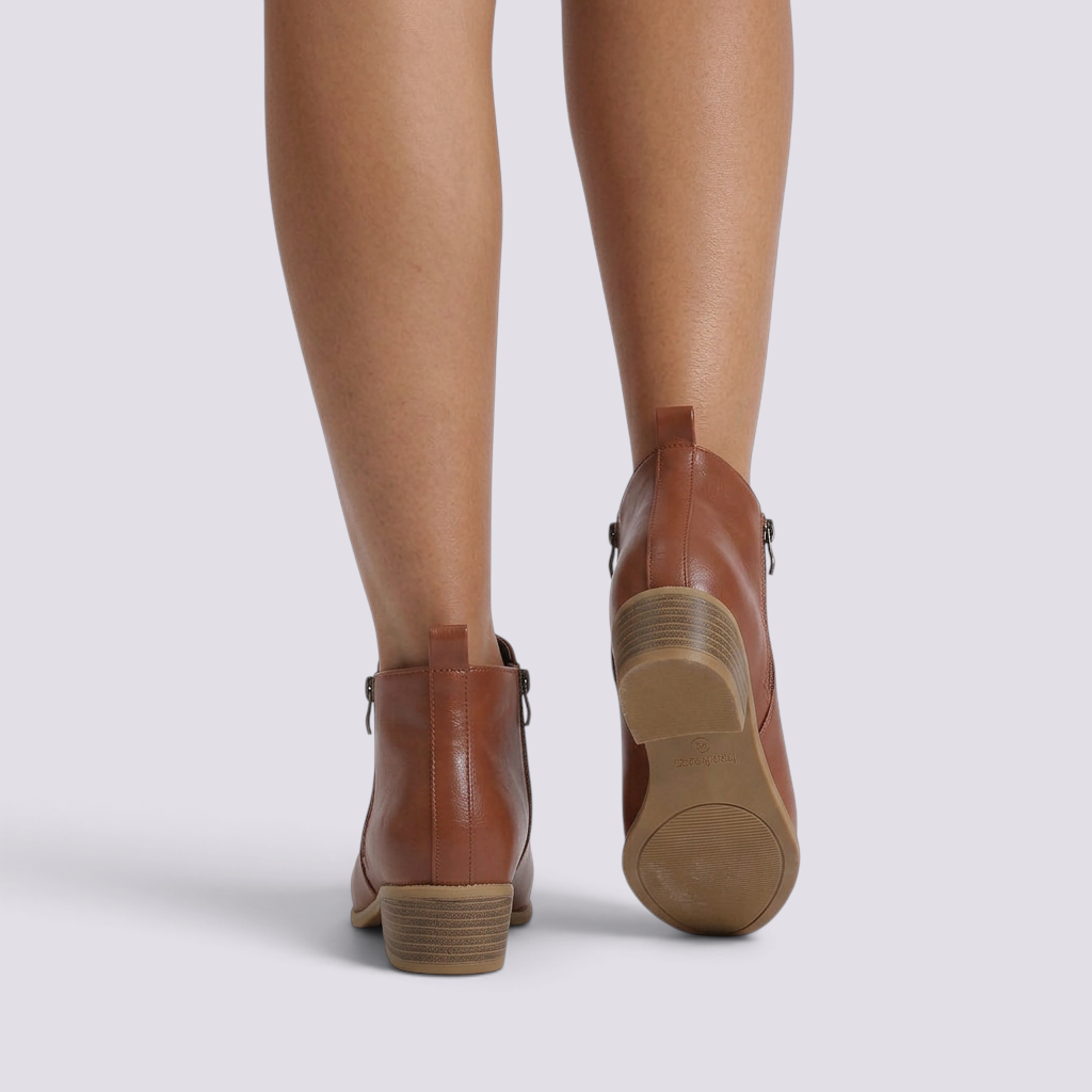 Botines Mujer - Marrón Back