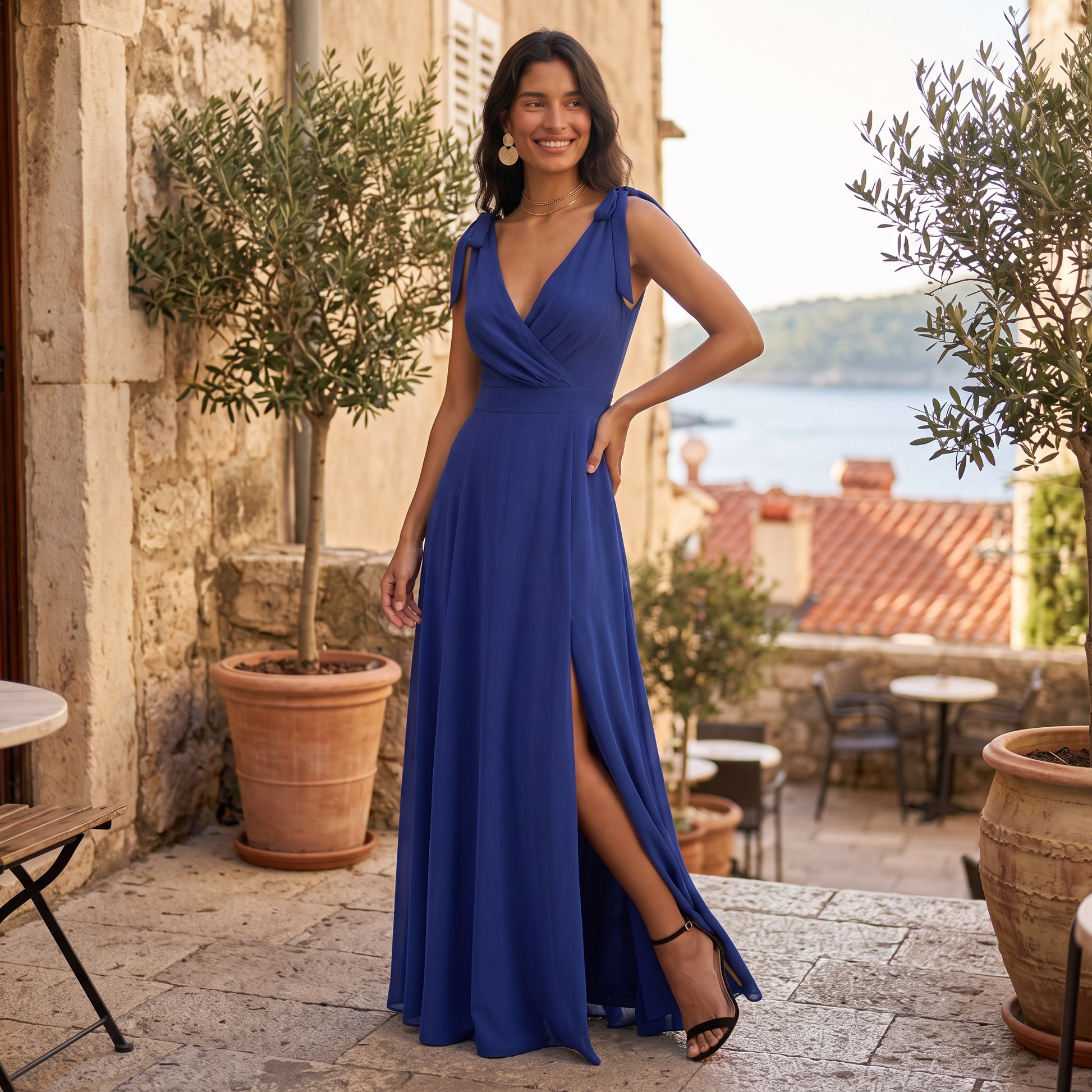 Vestido Mujer Verano Elegante - lifestyle