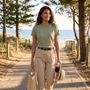 Camiseta Manga Corta Mujer - lifestyle beach