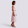 Conjunto Top y Falda Rosa - Lateral