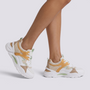 Zapatillas Deportivas Mujer Chunky Transpirables Caqui - vista lateral