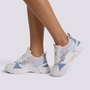 Zapatillas Deportivas Mujer Chunky Transpirables Rosa y Azul - vista lateral