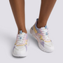 Zapatillas Deportivas Mujer Chunky Transpirables Rosa y Lila - vista frontal