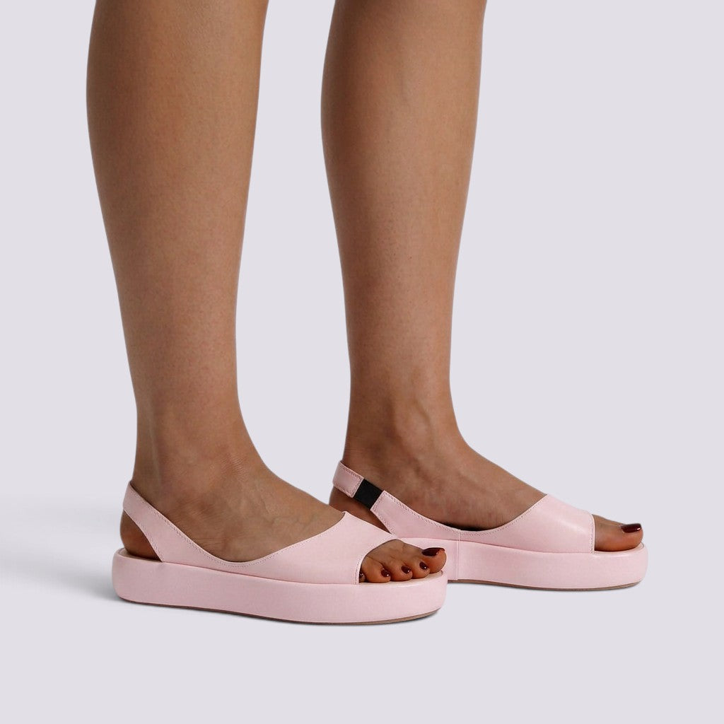 Sandalias Mujer Planas con Tira Trasera