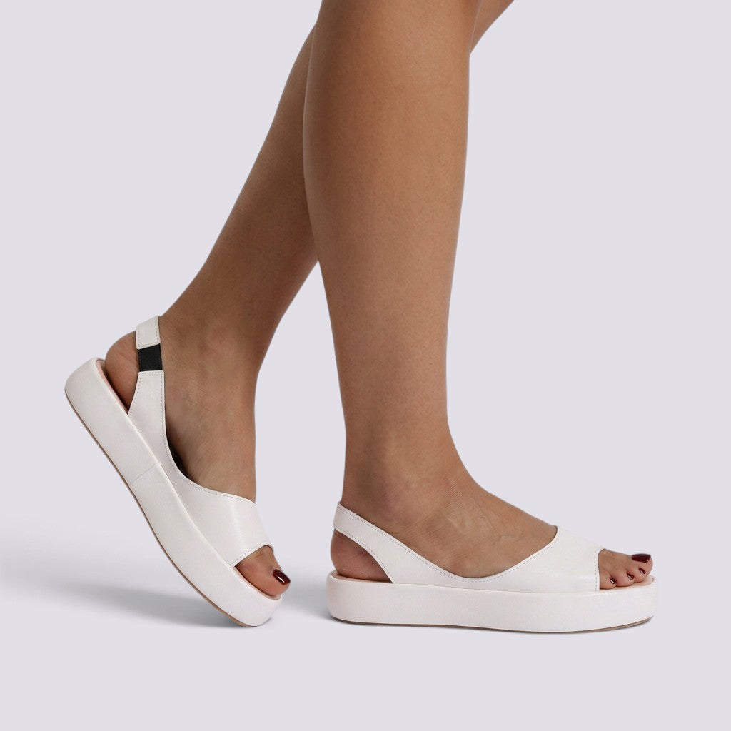 Sandalias Mujer Planas con Tira Trasera