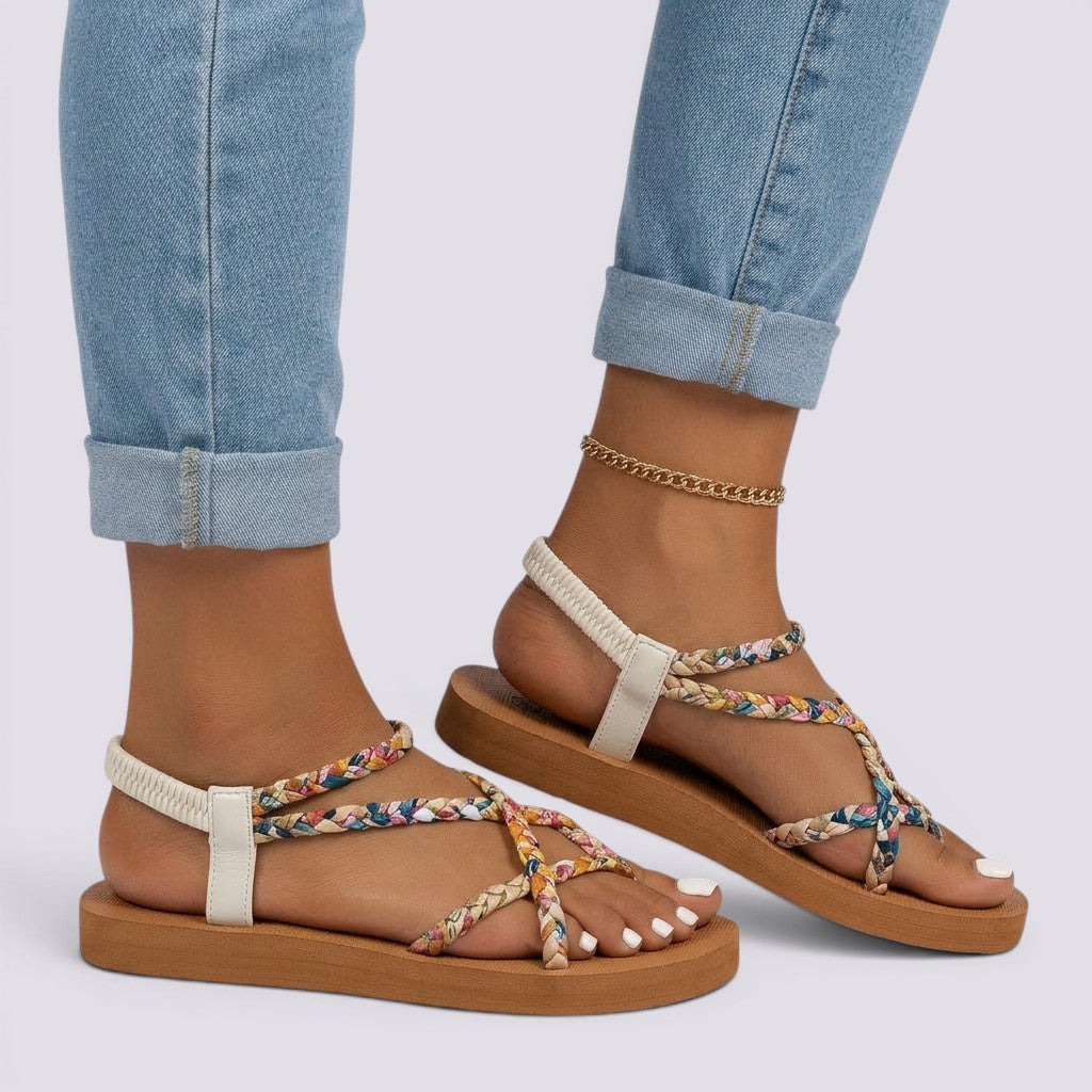 Sandalias Planas Mujer Verano Casual Cómodas
