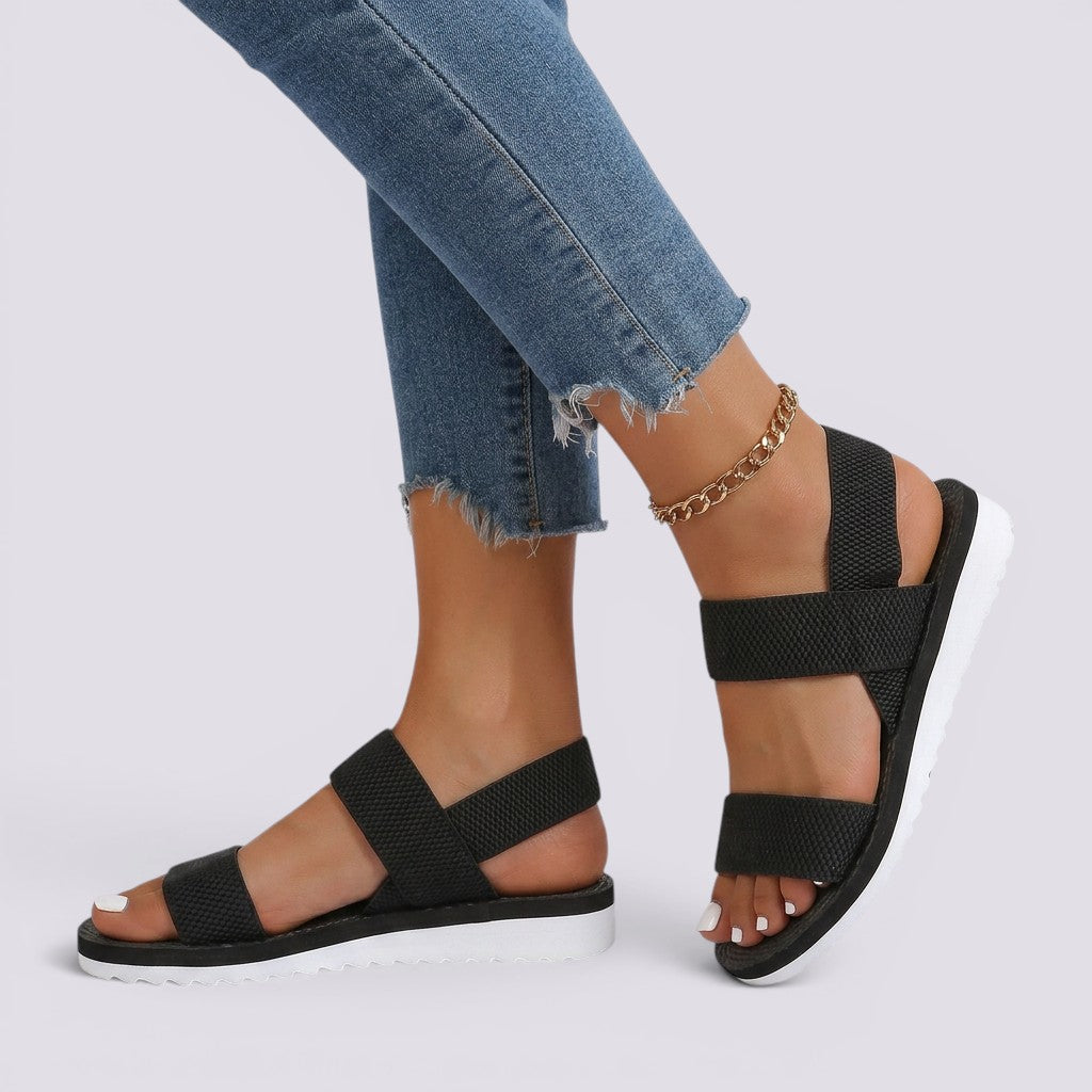 Sandalias Planas Mujer con Plataforma Verano