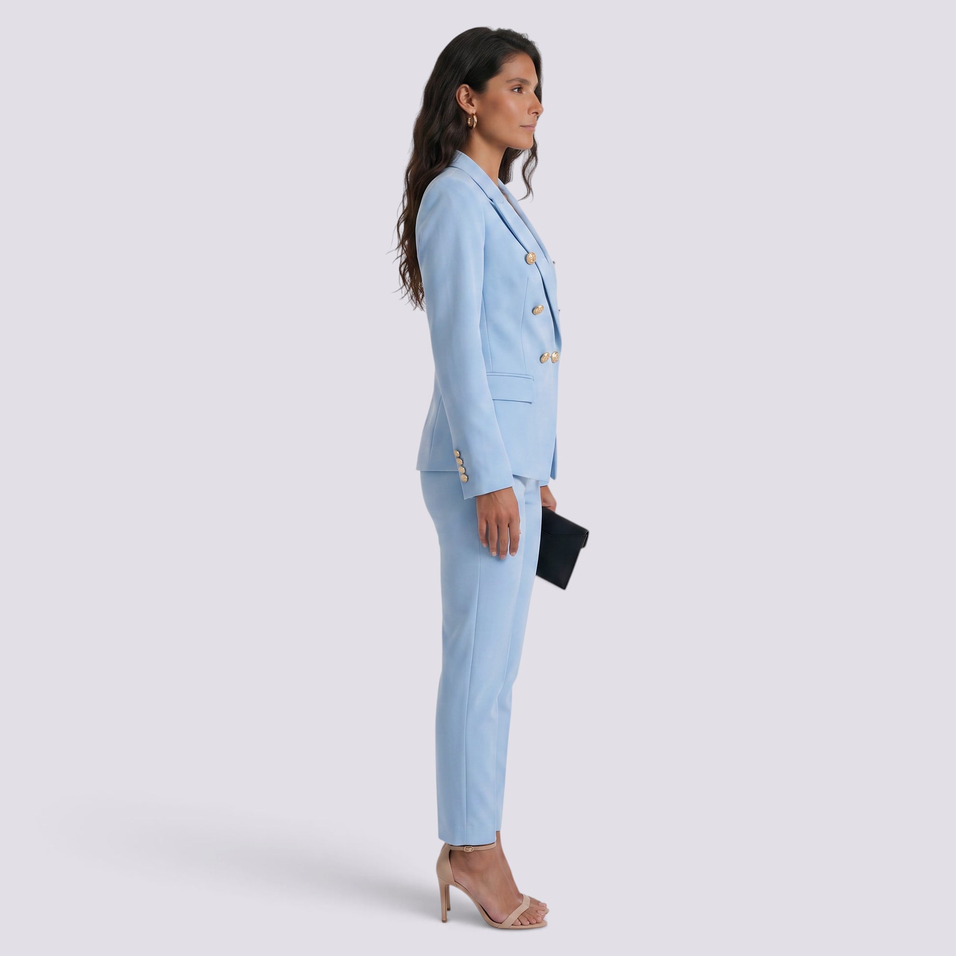 Conjunto Blazer Pantalón Mujer Entallado