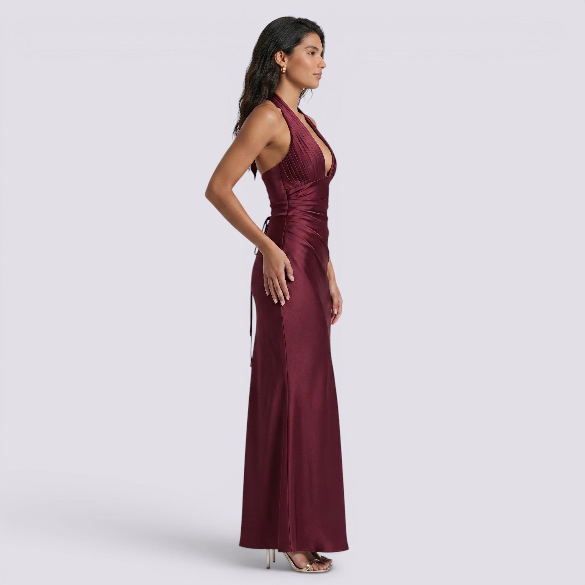 Vestido Largo Mujer Elegante Fiesta