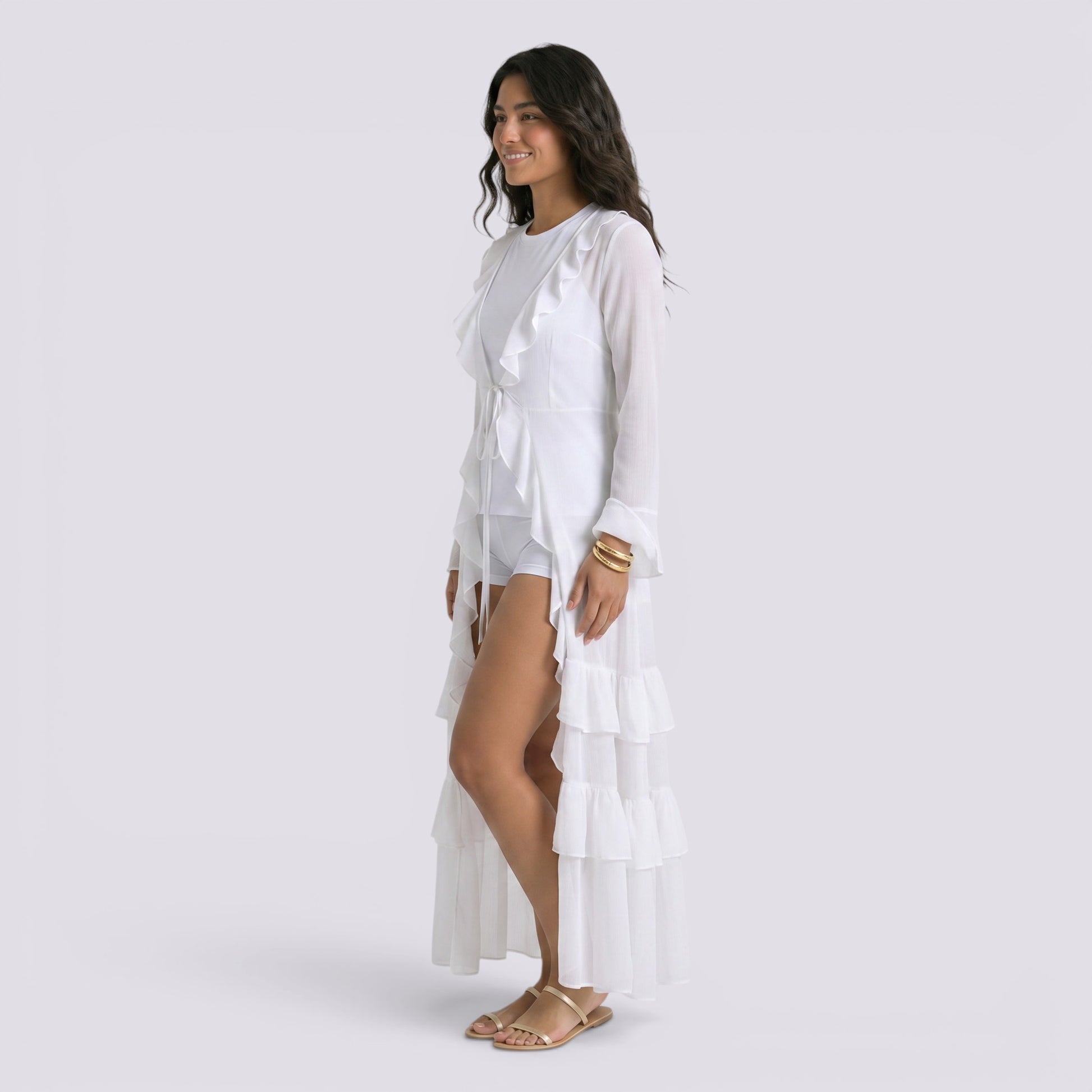 Vestido de Playa Mujer Elegante