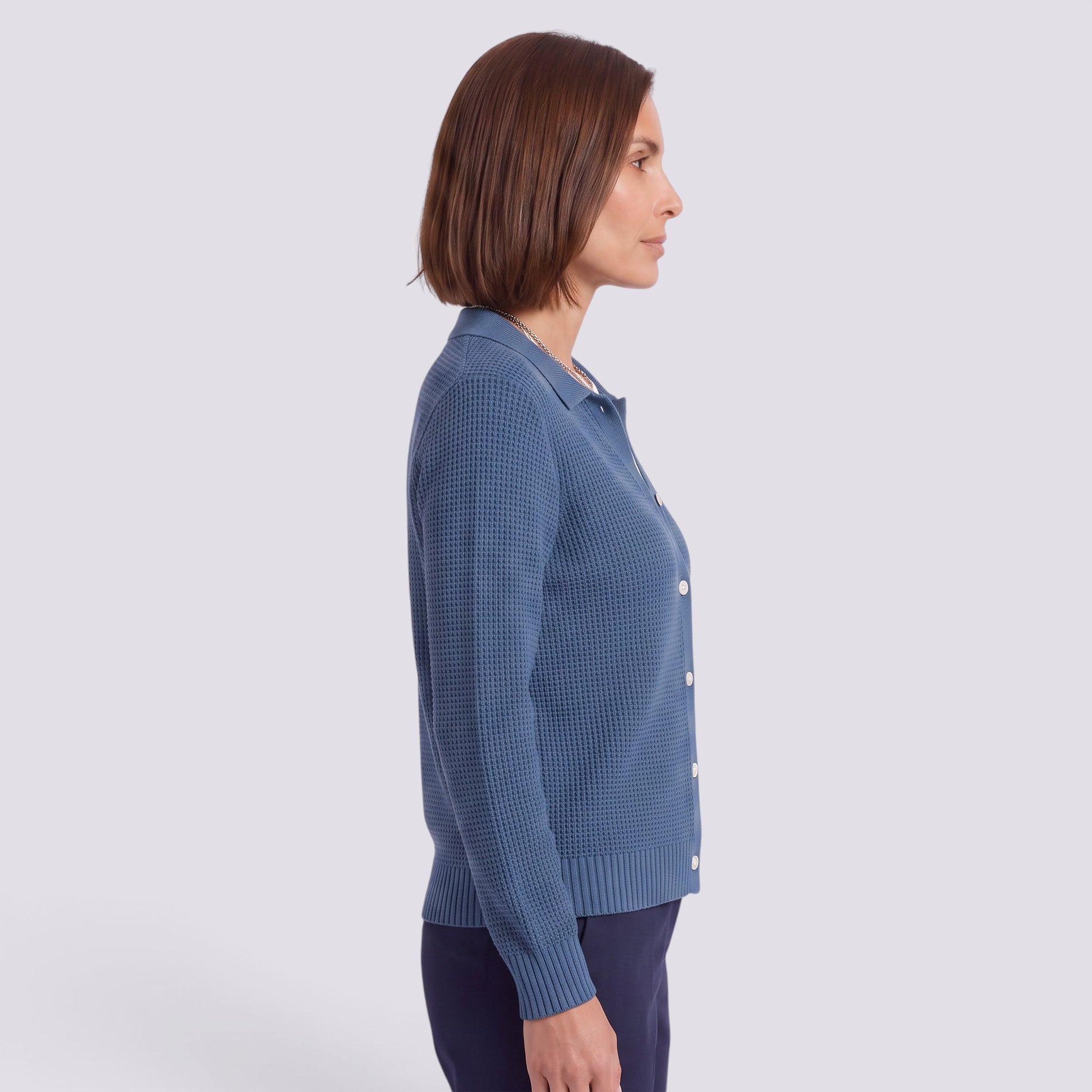 Cárdigan Mujer de Punto con Botones