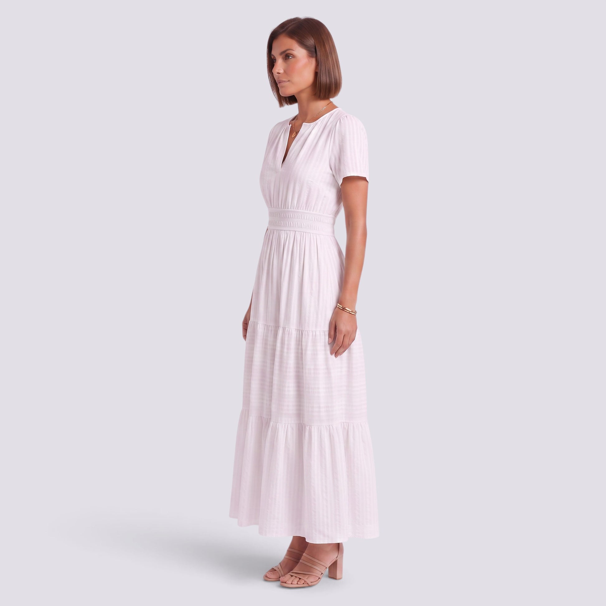 Vestido Largo Mujer Verano con Bolsillos
