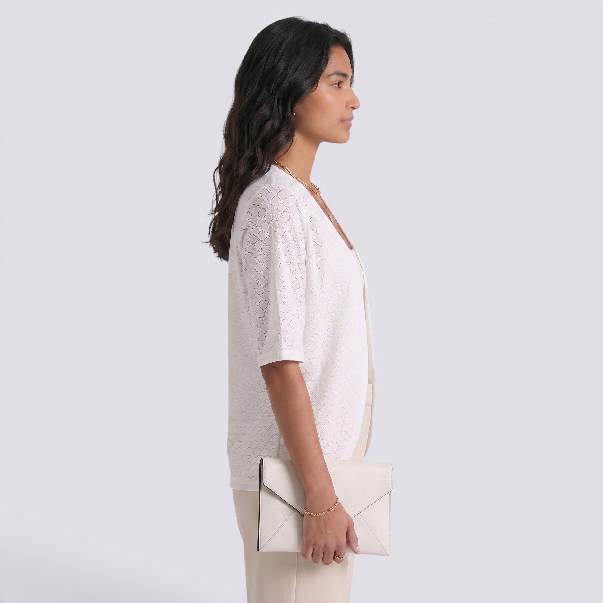 Cárdigan Mujer Elegante de Punto Fino
