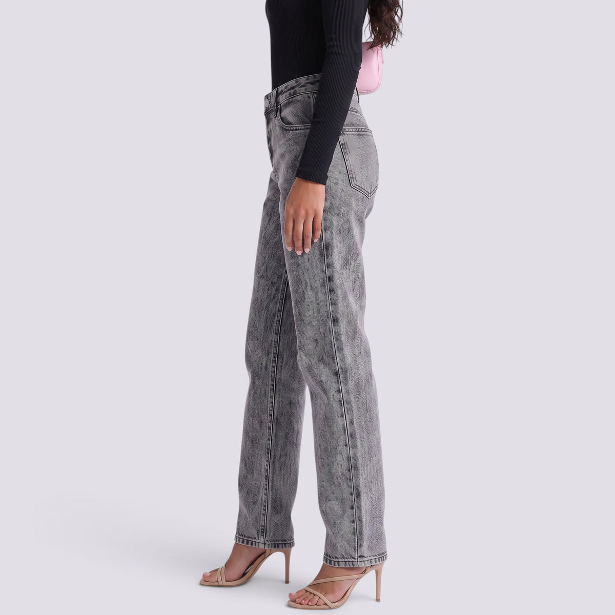 Pantalones Vaqueros Mujer Rectos Tiro Bajo