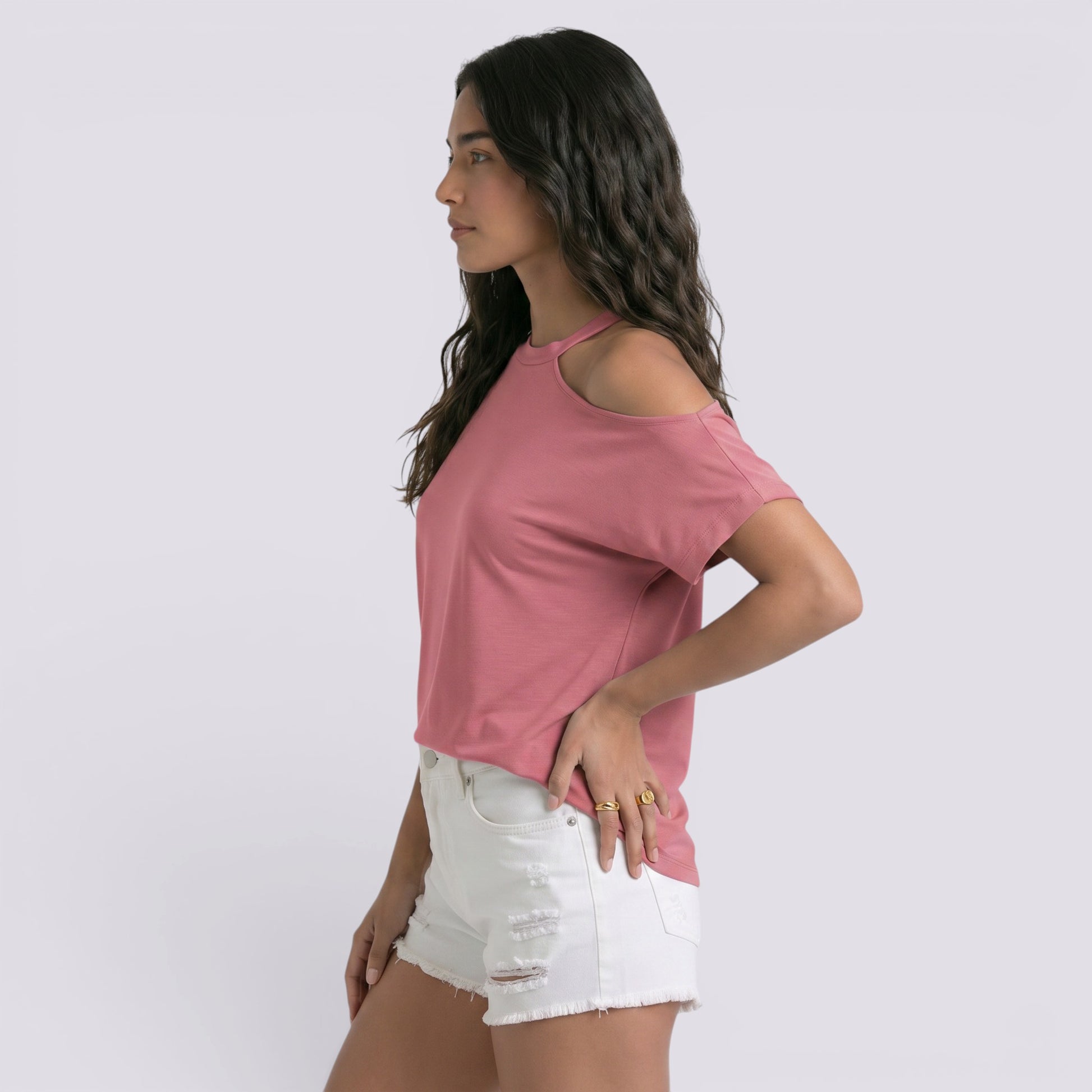 Camiseta Mujer Manga Larga Holgada