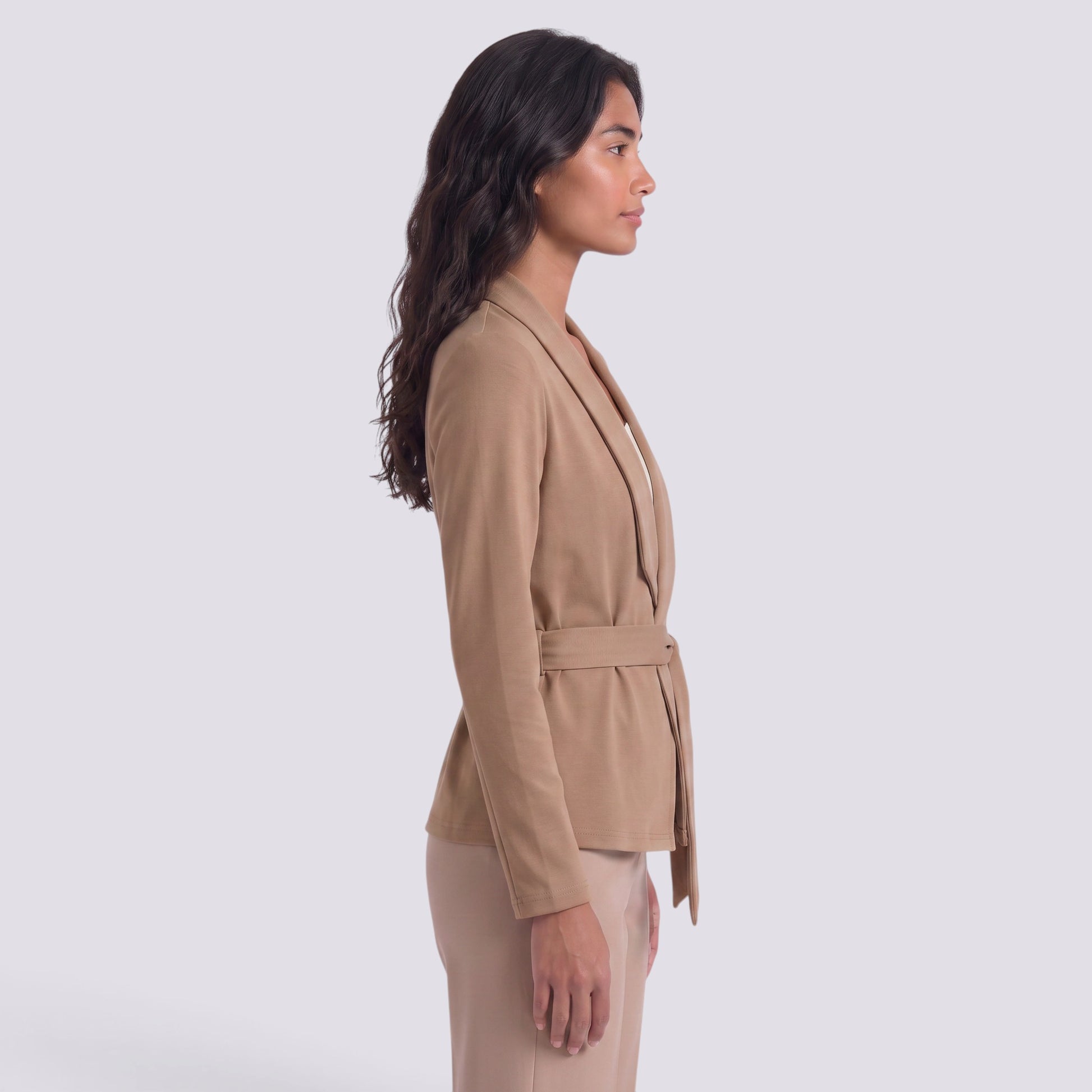 Cárdigan Mujer Manga Larga Elegante