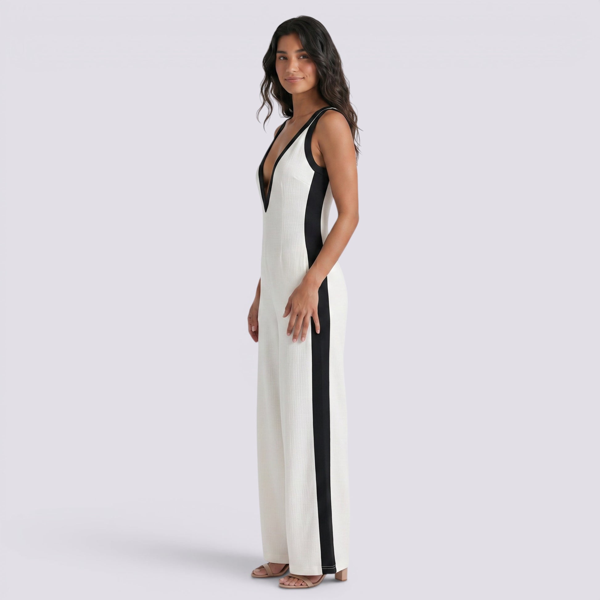 Mono Largo Bicolor de Mujer