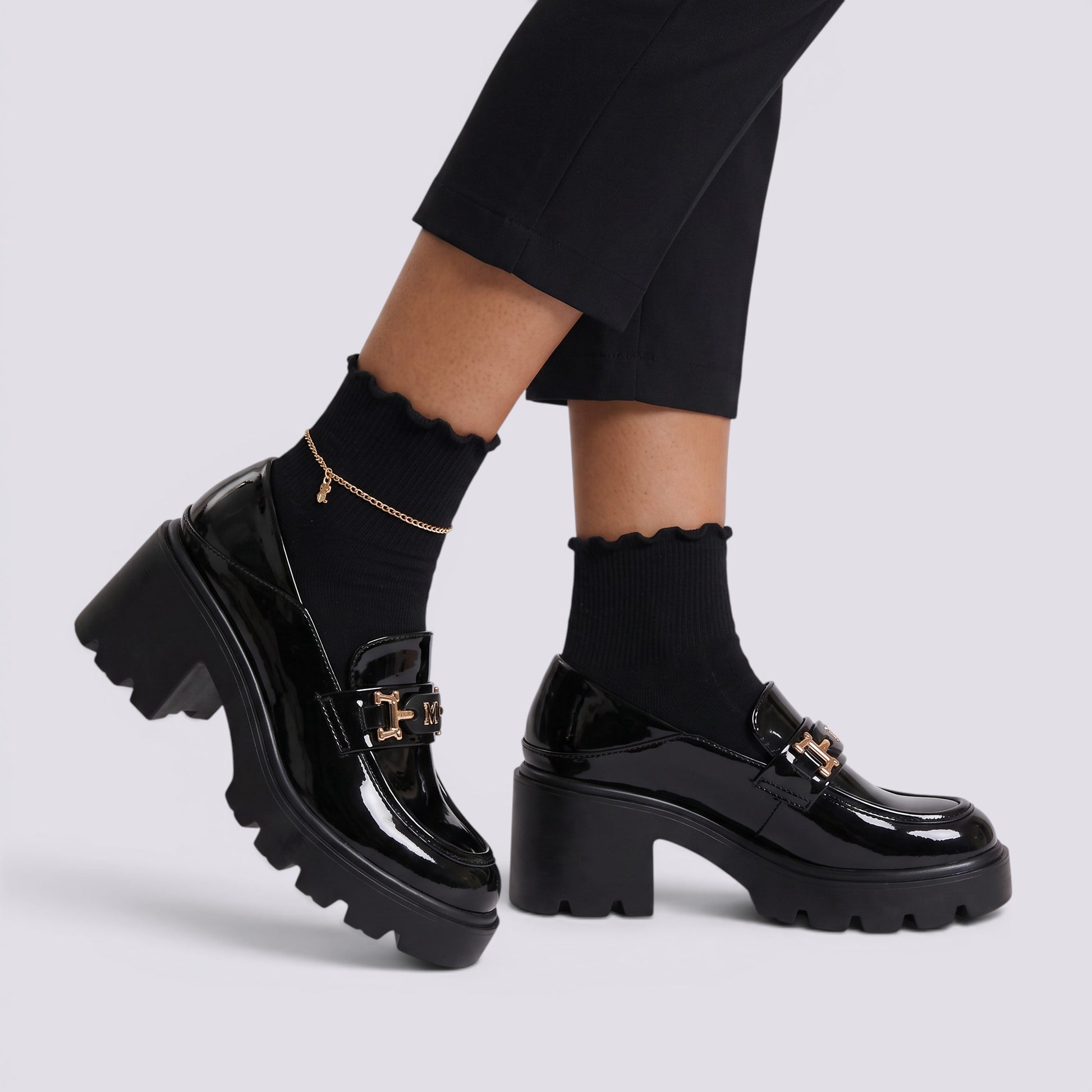 Zapatos Mujer de Tacón Grueso